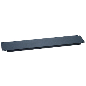 120155 - 19" Rack Mount Solid Steel Blank Panel Filler - 1U