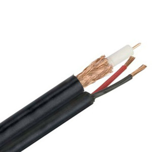 140551 - RG-59 + 18/2 Power Wire - Siamese - Riser (CMR) - 1000ft - Black