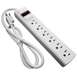 260739 - 6 Outlet Power Strip w/Surge Protector