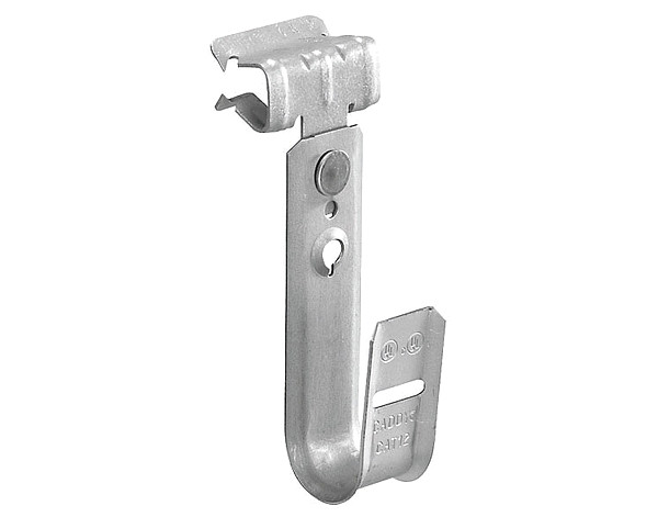 120941 - J-Hook Cable Hanger with Hammer-On Beam Clamp - 1 5/16" Loop