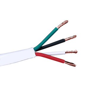 150045WH/050 - 14 AWG, 4 Conductor - CL3R In-Wall Rated Speaker Wire - 50ft - White