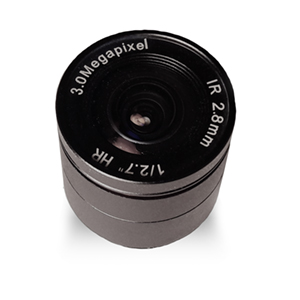 245842 - CS Mount Camera Lens - Fixed IRIS - Fixed Focal - 1/2.7", 2.8mm, F1.4, 3 Megapixel