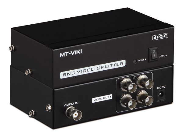 2AV014 - 4-Port BNC Video Splitter