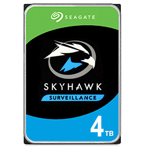 3H4TBSKY - Seagate SkyHawk 4TB Surveillance Hard Drive
