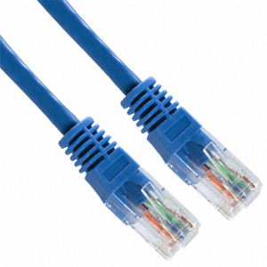 101961BL - CAT6 550MHz UTP Ethernet Network RJ45 Patch Cable - Blue - 1ft