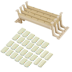 104150 - 110 Wiring Block Kit - 100 Pair with Legs and Wafers