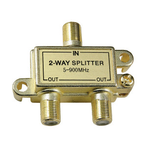 108612 - 2-Way Coax Splitter - 5-900Mhz