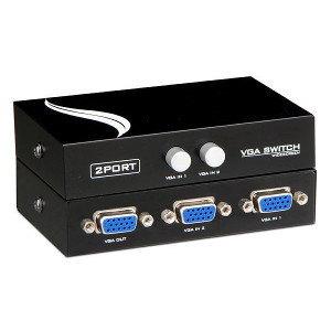 302042 - 2-Port Bi-Directional VGA Switch
