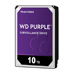 3H10TBWD-PR - Western Digital Purple 10TB Surveillance Hard Drive