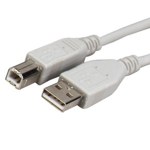 500010/03BG - USB 2.0 "A" Male to "B" Male 3FT Beige