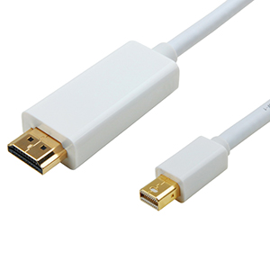 500265/06WH - Mini DisplayPort Male to HDMI Male Cable