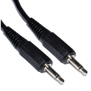501700/06BK - 3.5mm Mono Audio Cable - Male to Male - 6ft