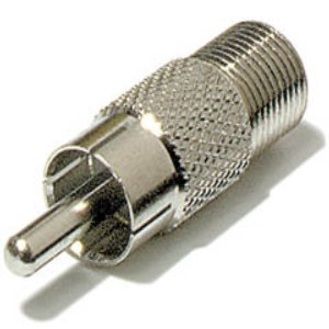 503420 - F Type to RCA Adapter - Female to Male