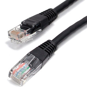 101956BK - CAT5e 350MHz UTP Ethernet Network RJ45 Patch Cable - Black - 10ft