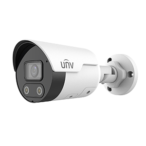 IPC2124SB-ADF28KMC-10 - Uniview - 4MP HD Light and Audible Warning 2.8mm Fixed Lens Bullet Network Camera